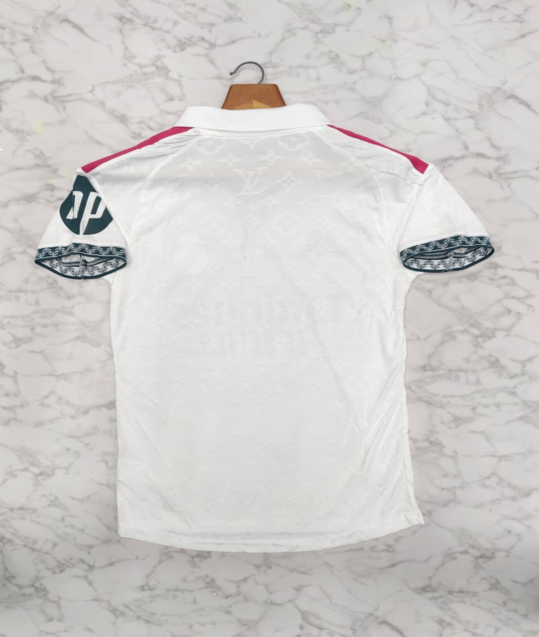 Real Madrid Louis Vuitton (White) Player Version Football Jersey