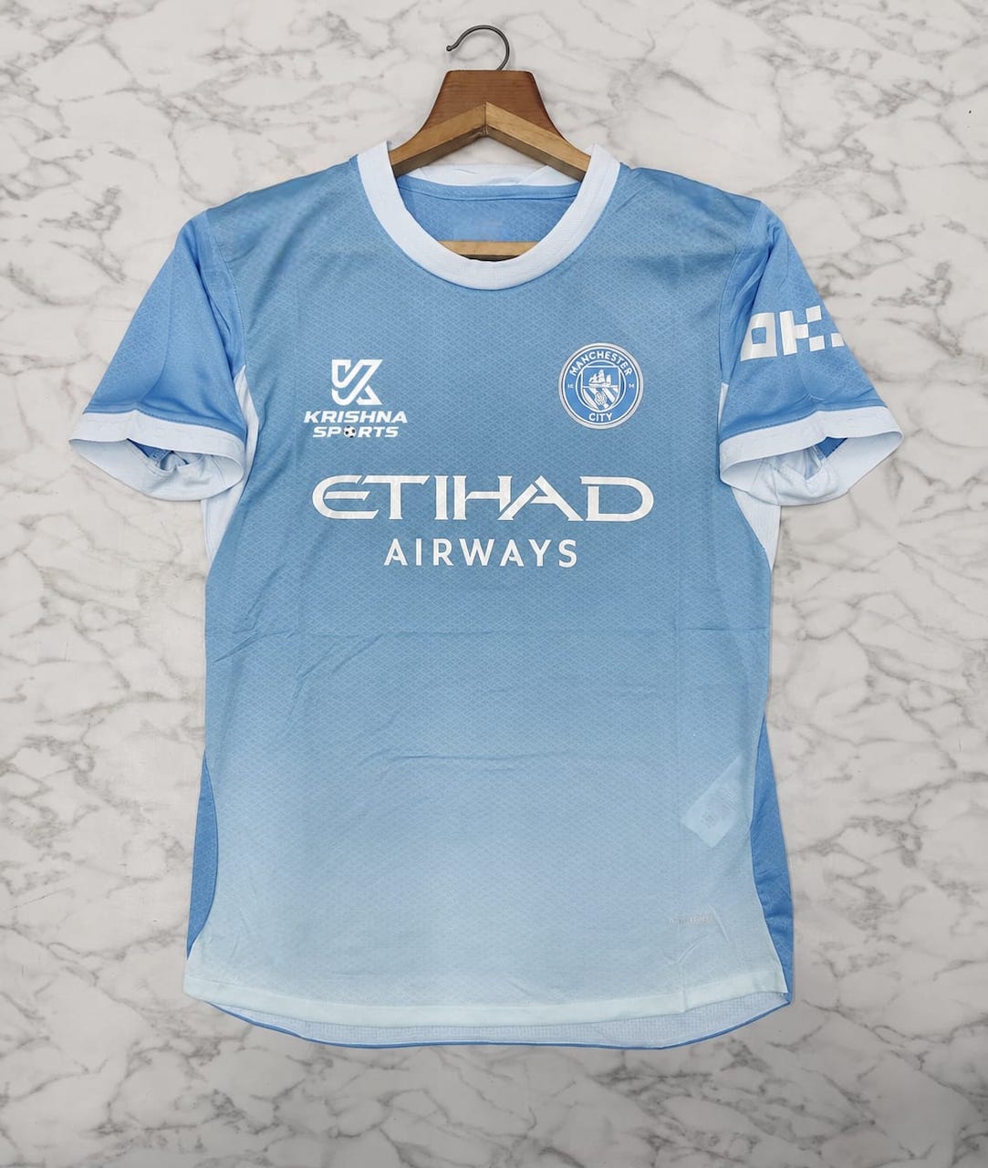 Manchester City Home 26/27 Player Version Football Jersey