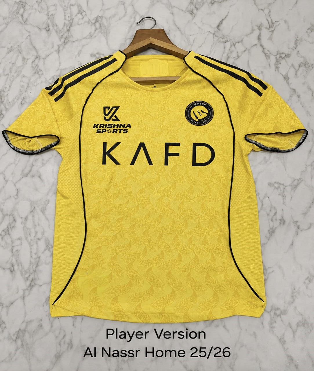 Al Nassr Home 25/26 Player Version Football Jersey