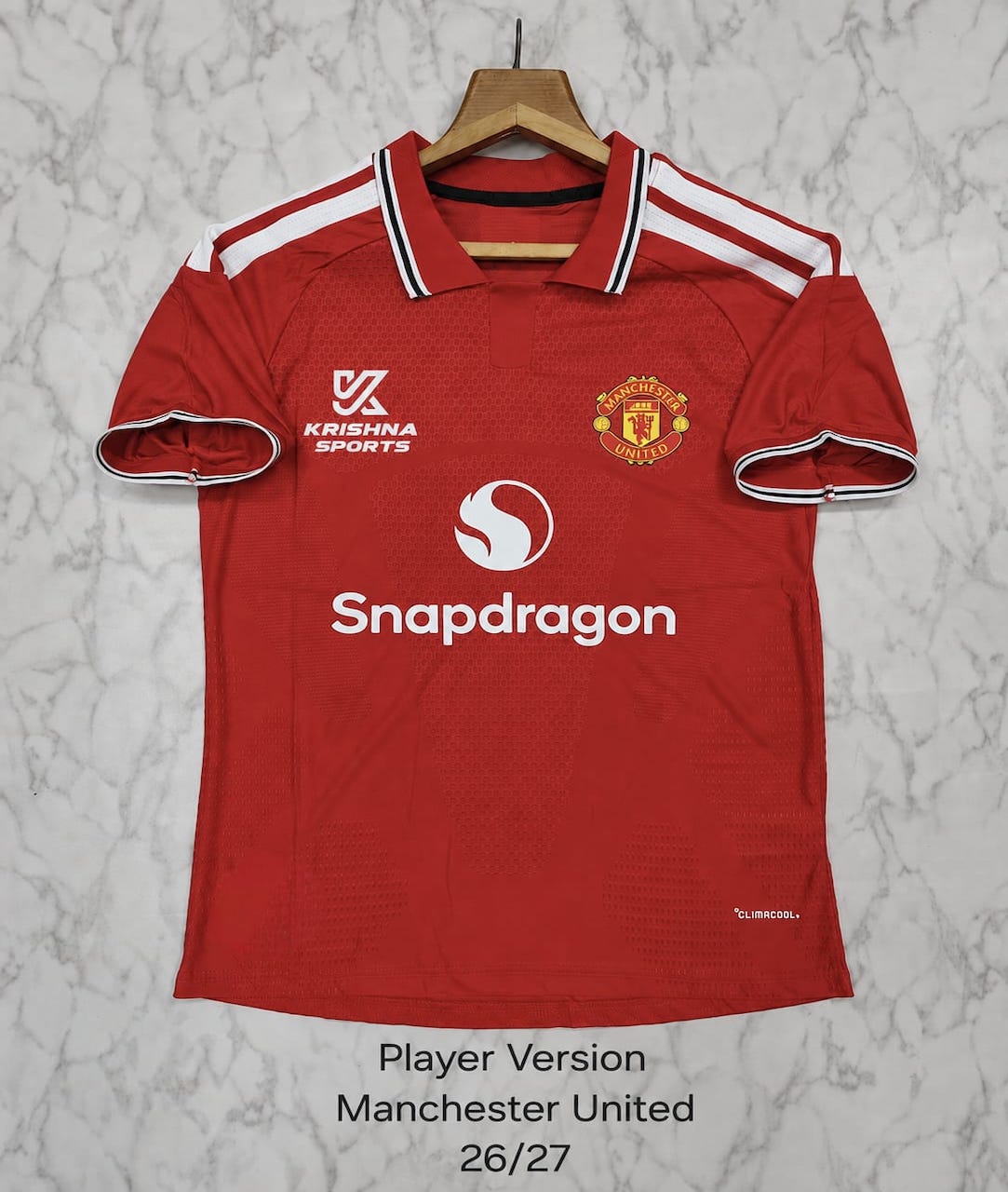 Manchester United Home 26/27 Player Version Football Jersey