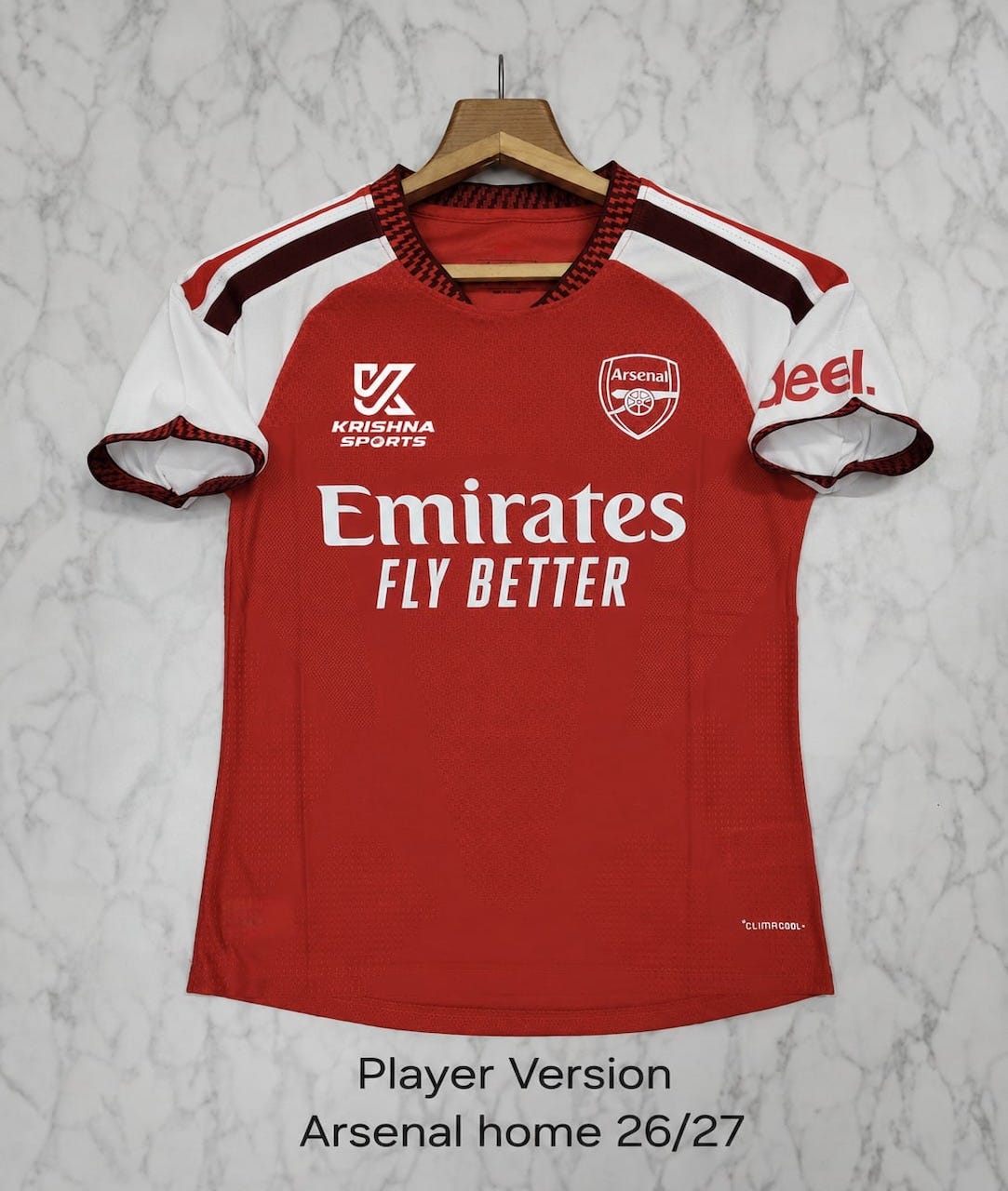 Arsenal Home 26/27 Player Version Football Jersey