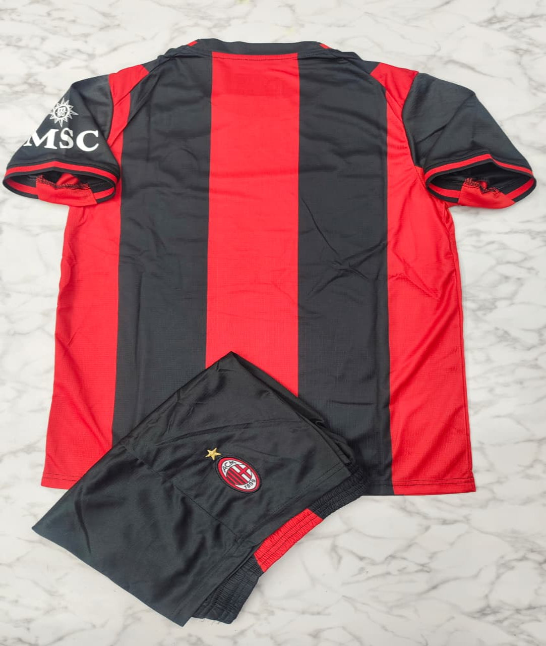 Ac Milan Home 26/27 Football Jersey Set (Jersey + Shorts)