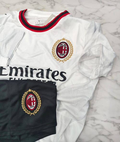 Ac Milan Away 26/27 Football Jersey Set (Jersey + Shorts)