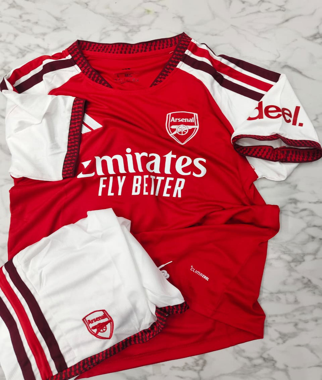 Arsenal Home 26/27 Football Jersey Set (Jersey + Shorts)