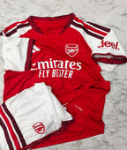 Arsenal Home 26/27 Football Jersey Set (Jersey + Shorts)