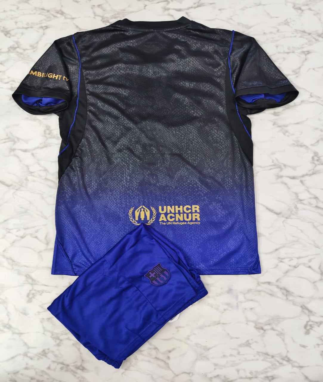 FC Barcelona Away 26/27 Football Jersey Set (Jersey + Shorts)