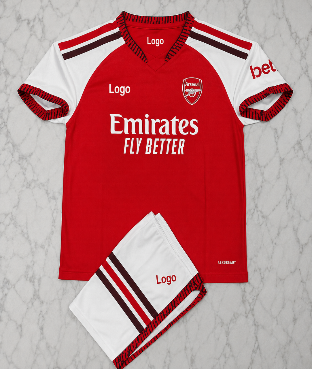 Arsenal Home 26/27 Football Jersey Set (Jersey + Shorts)