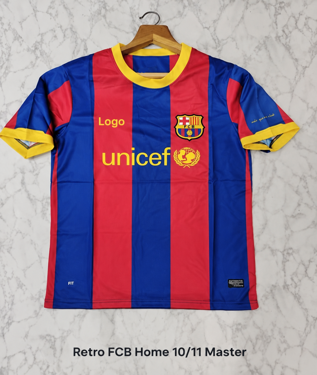 FC Barcelona Home 2010/11 Retro Football Jersey Master Quality