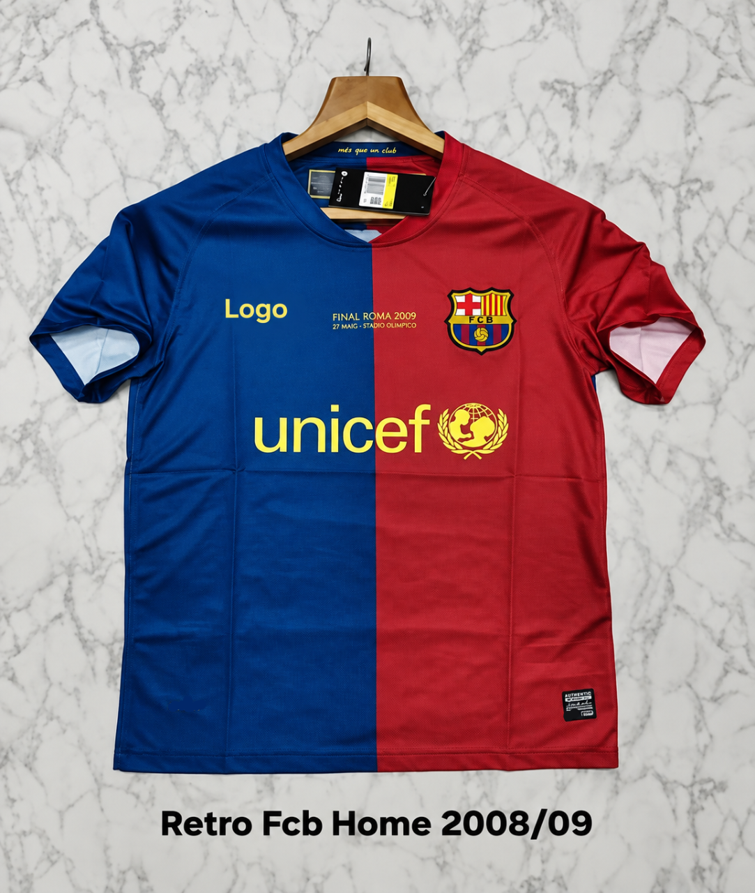 FC Barcelona Home 2008/09 Retro Football Jersey Master Quality