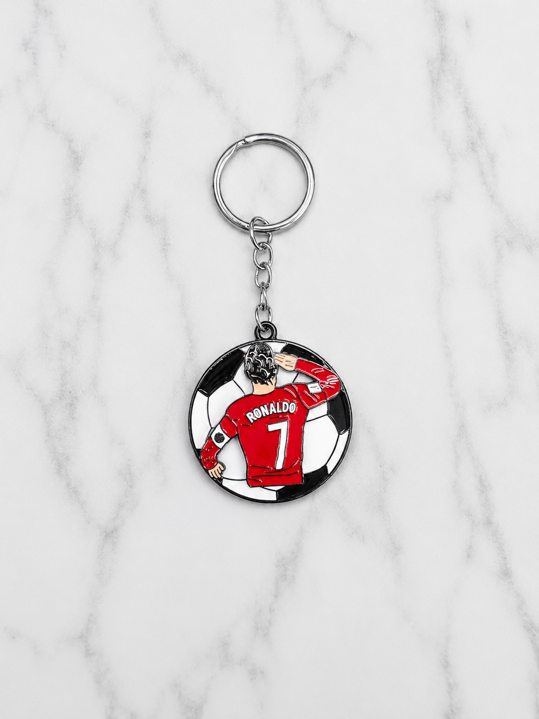 Ronaldo 7 Keychain