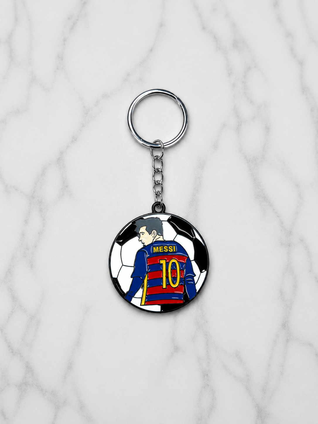 Messi 10 Keychain